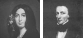 George Sand und Frédéric Chopin